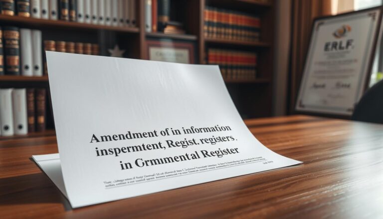 Amendment of Information in the Commercial Register